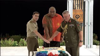 Fiji’s President His Excellency receives a birthday call from The Republic of Fiji Military Forces