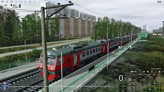 Trainz 2019, Поезд №6032 Рязань 1 - Гавердово