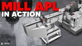 Haas' Mill Automatic Parts Loader In Action - Haas Automation, Inc.