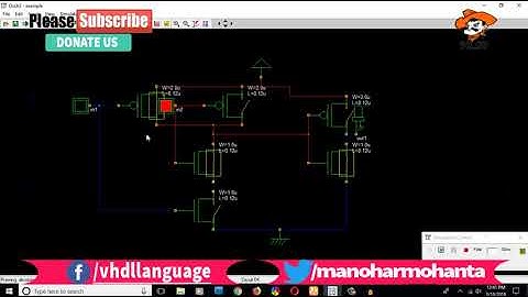 Implementation of AND Gate for 2-bit Vedic Multiplier Using DSCH/Microwind Part-1