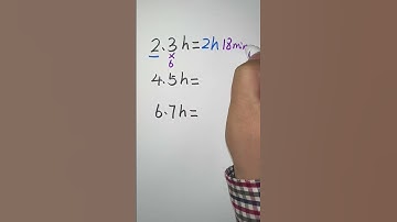 Converting hours to minutes | How to convert time #time #hour #math #maths #shorts