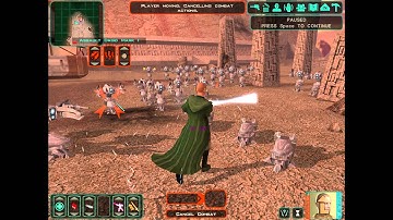 Star Wars Kotor 2: The Jedi Exile Vs. Droid Army