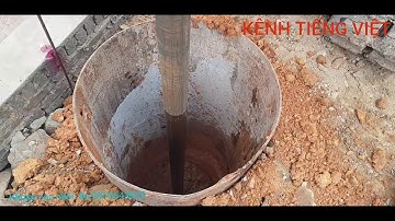 Đã làm hơn 10 năm. Công nghệ làm Móng nhà bằng khoan cọc nhồi- Rẻ  hơn móng cóc, móng băng, ép cọc.