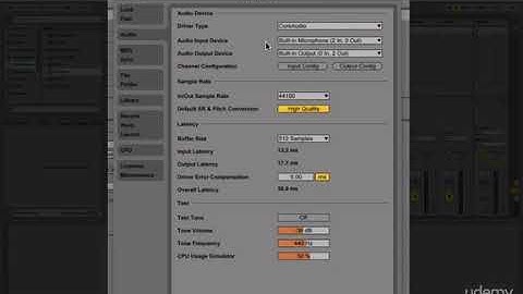 Ultimate Ableton Live 9: Part 2 - Recording & Warping : Hardware Setup