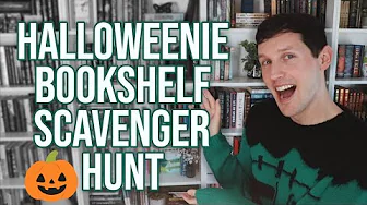 halloweenie 🎃 bookshelf scavenger hunt thumbnail