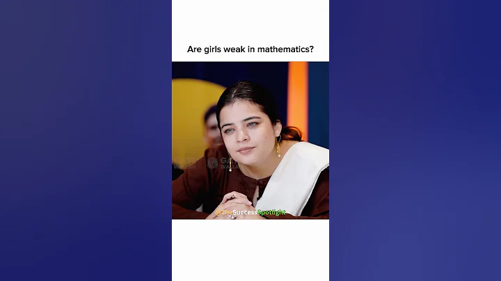 Are girls weak in mathematics? 🤔 #shorts #motivation