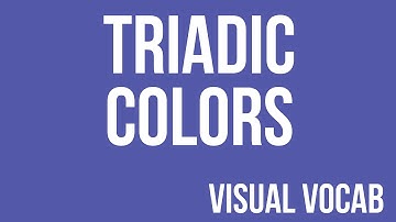 Triadic Colors defined - From Goodbye-Art Academy