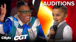 ADORABLE 4YearOld Yuvin Marasini Wins Over The Judges | Auditions | Canada’s Got Talent 2024