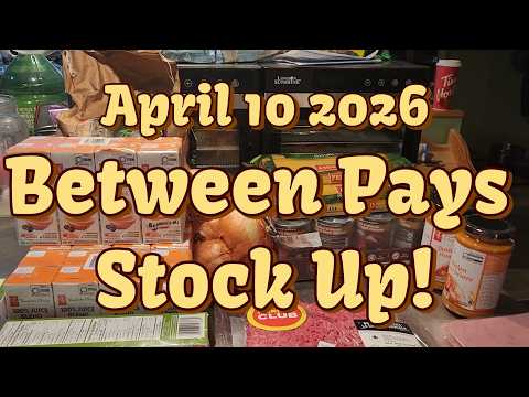 A Between Pays Grocery Top Up!