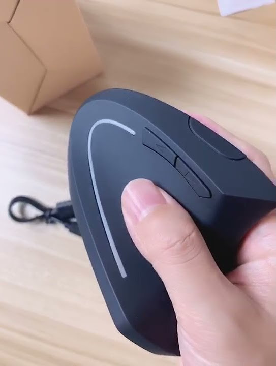 2.4G wireless vertical mouse vertical right-handed sliding mouse