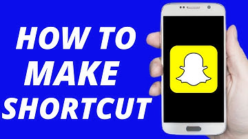 How To Make Snapchat Shortcut ! (Quick & Easy)