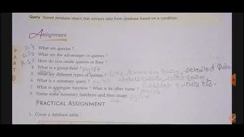 Class X Unit 3 Session 5(Queries in Base) Q/A