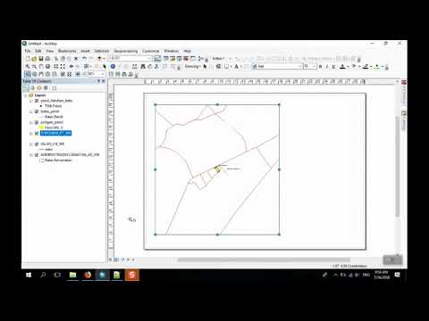Video : Tutorial Membuat Layout Peta Sederhana Pada ArcGIS 10.5