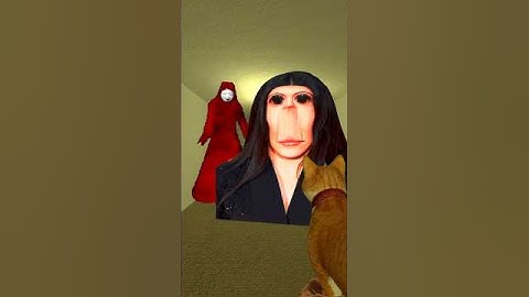 Ungalia And Aka Manto Chasing in Liminal Hotel Nextbots Gmod