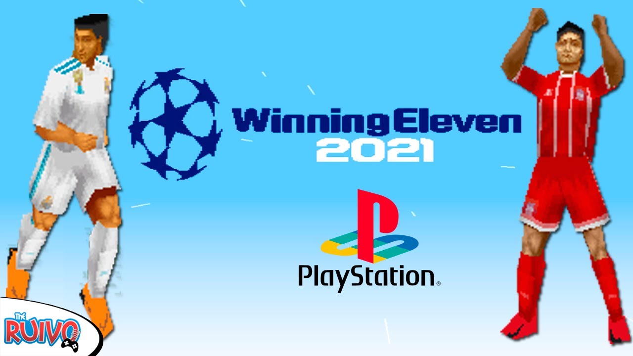 PES 2021 no PS1 (Winning Eleven Patch) PlayStation 1 