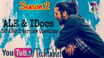 ALE & Idocs - Season 2 - SAP ABAP  Interview Questions -  Tech Tablet Varun Rao