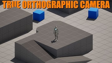 How To Create True Orthographic Camera And Controls In Unreal Engine 5 (Tutorial)