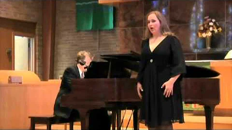 Judith McClain Melander sings "La Mi Sola, Laureol...