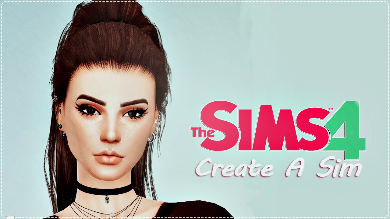 The sims 4 Create A Sim - Brenda Collins - YouTube