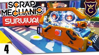 АВТОМАТИЧЕСКИЙ СБОР И ПЕРЕРАБОТКА РЕСУРСОВ #4 Scrap Mechanic Survival