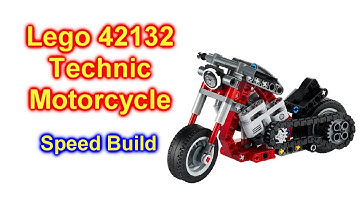 LEGO 42132 Technic Motorcycle Set Unbox Speed Build
