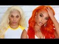 FROM BLONDE TO GINGER RED  | WATCH ME SLAY THIS WIG |GRWM