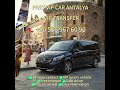 FAST VIP TRANSFER ANTALYA TÜRKİYE