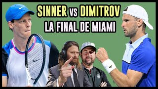 Sinner y Dimitrov en la final de Miami ¿Puede Grigor frenar a Jannik? - Hablemos de Tenis