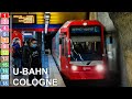  cologne ubahn  stadtbahn  all the lines  stadtbahn kln  alle linien 2022 4k