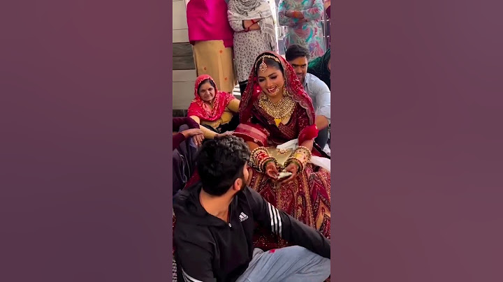 bhabhi dever rasam on wedding