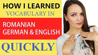 167. How to learn and remember Vocabulary | How I learned English, Romanian and German