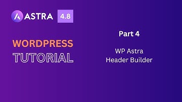 Astra Theme Header Builder Tutorial: Create Desktop & Mobile Menus