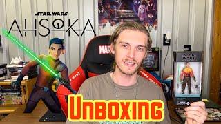 Ezra Bridger (Lothal Ahsoka) Black Series figure unboxing // Star Wars