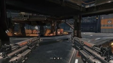 Wolfenstein:  The New Order - Robot hangar battle