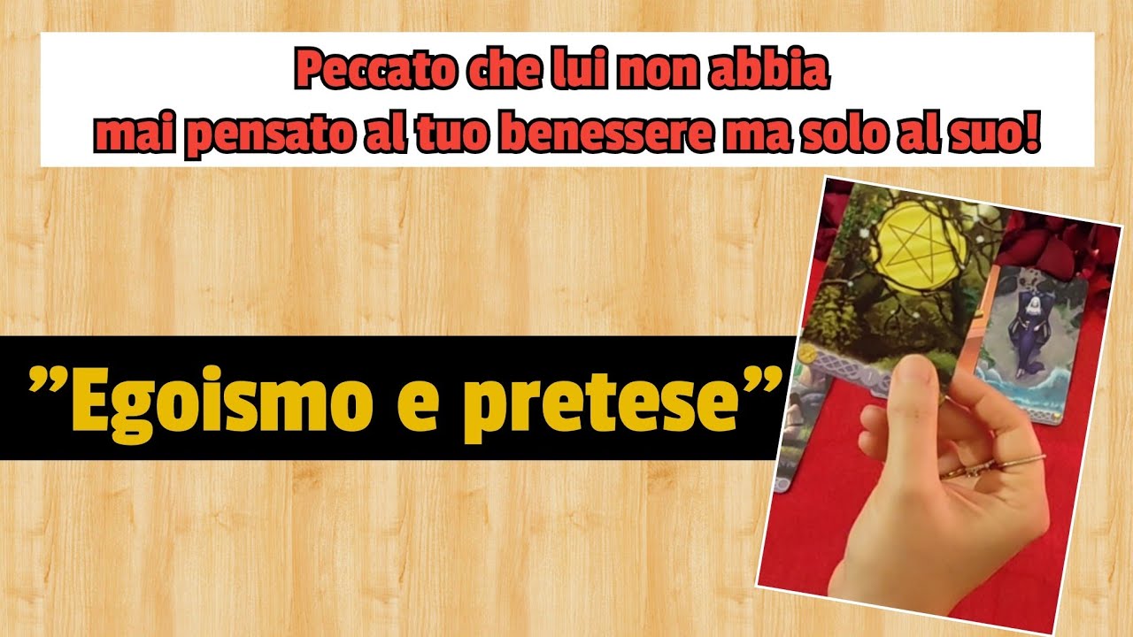 🧿 ASSENTE NEL TUO BISOGNO: ora sta male e pretende aiuto! 🚨 ⚜️ 