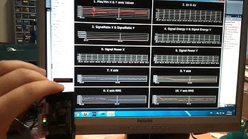 MSP430+accelerometer - C# based signal analysis