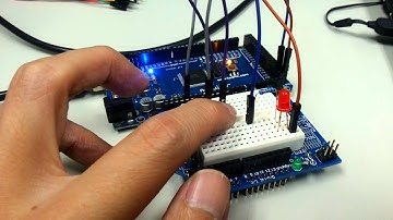 Arduino按鍵控制燈光