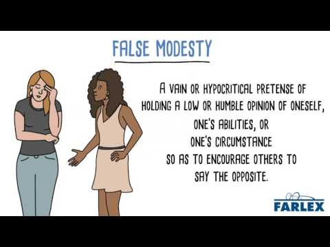 False Modesty Idioms By The Free Dictionary