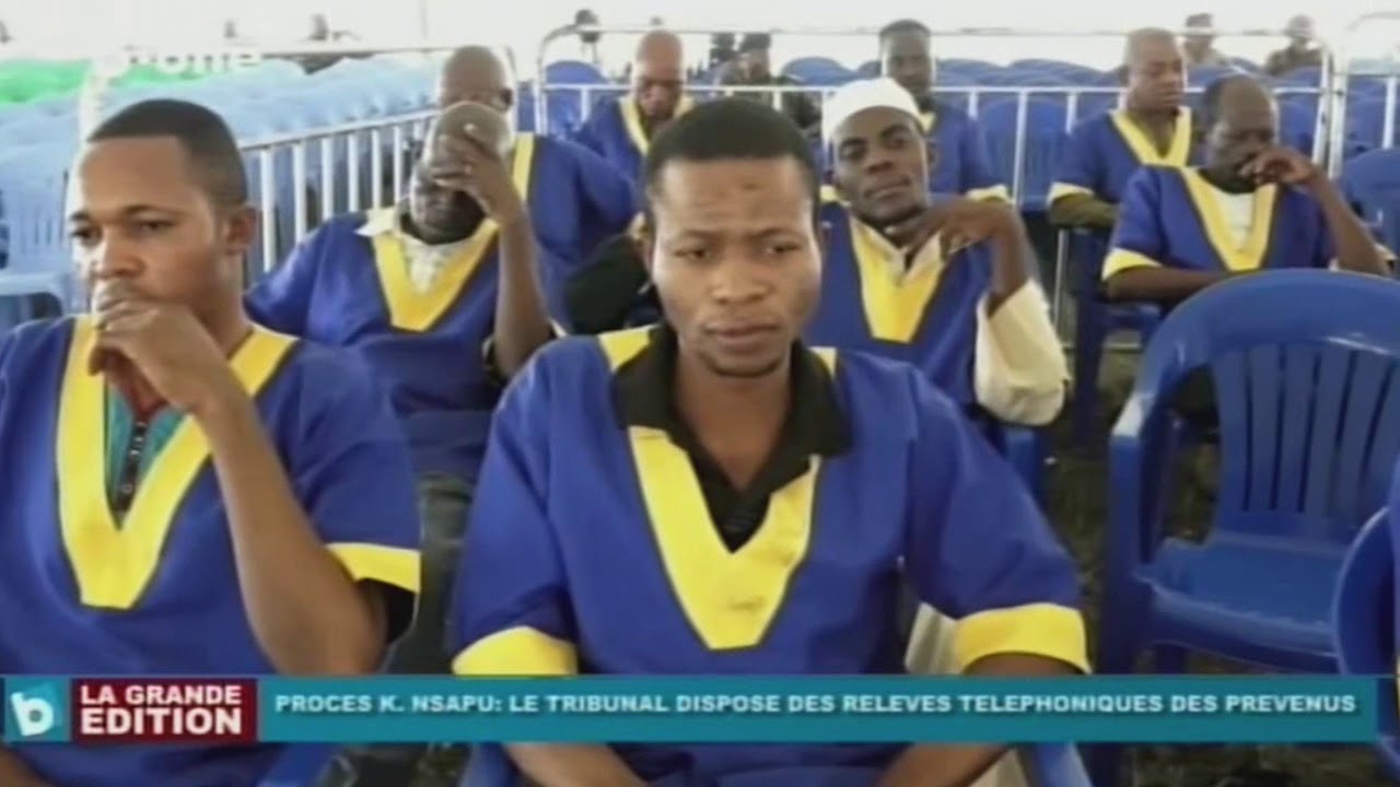 Procès Kamina NSAPU, Le tribunal dispose des Prévenus