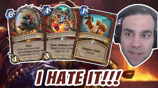 I Became What I Hate Most! (Disgusting Taunt Warrior) - Hearthstone Arena