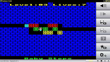 MAZEZAM MAZE ZAM By RETRO SOFTWARE 2011 FOR ACORN BBC MICRO PROTON PANTHEON Bostjan Grandovec