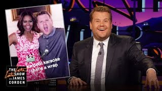 James Corden Visits the White House