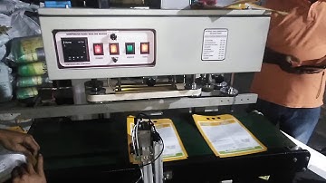 TIJ BATCH CODING MACHINE ON BAND SEALER