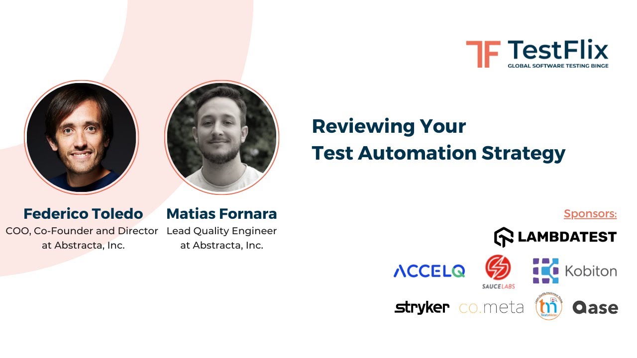 Reviewing your test automation strategy