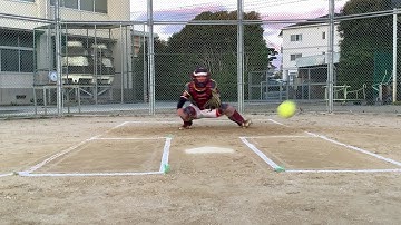 Catching Drill: Blocking Wild Pitches