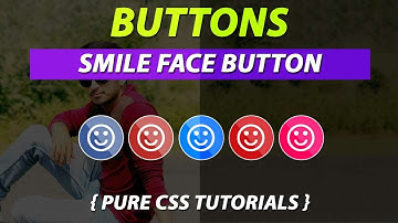Face Smile Button Effects Using Pure CSS By VRPawar  Plz SUBSCRIBE My Channels for the Daily Videos