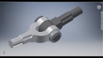 Học inventor cơ bản: Vẽ khớp nối bằng Inventor