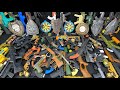 Toy Guns Show, Ancient And Gladiators Vests, Realistic Pistols And Rifles