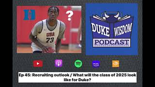 Ep. 45: Recruiting outlook / What will the class of 2025 look like for Duke?