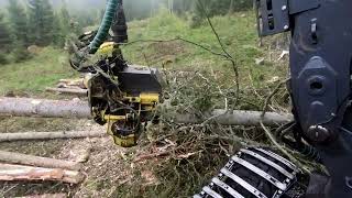 John Deere 1270G working in the forests of Sweden. Part 3
